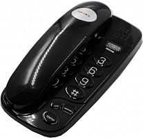 Купить Проводной телефон TeXet TX-238 (черный) в Липецке