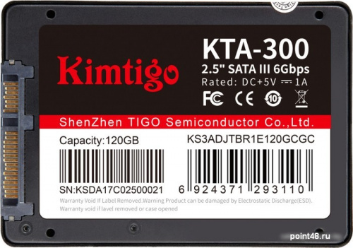 SSD Kimtigo KTA-300 480GB K480S3A25KTA300 фото 2