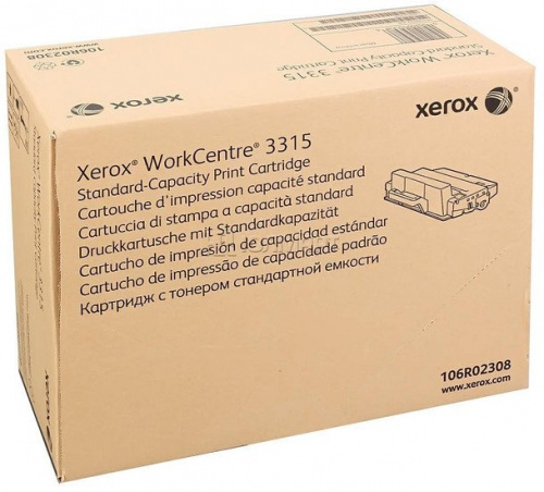Купить Картридж лазерный Xerox 106R02308 черный (2300стр.) для Xerox WC3315 в Липецке