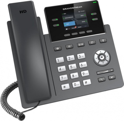 Купить Телефон IP Grandstream GRP-2612 черный в Липецке фото 2
