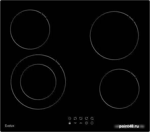 Варочная панель Evelux HEV 641 B в Липецке фото 2
