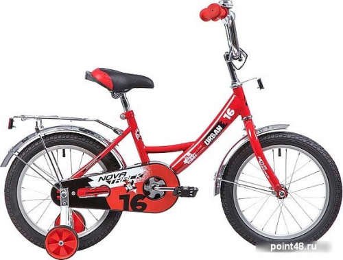Купить Детский велосипед Novatrack Urban 16 (красный/черный, 2019) в Липецке на заказ