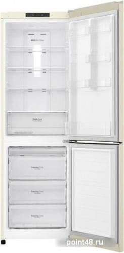 Холодильник LG GA-B419SEJL бежевый (двухкамерный) в Липецке фото 2