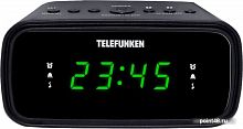 Купить Радиобудильник TELEFUNKEN TF-1588(черный C зелёным) в Липецке