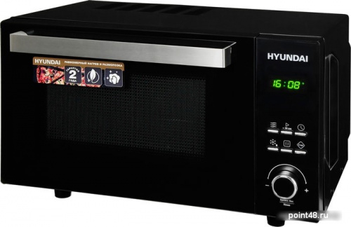 Микроволновая Печь Hyundai HYM-D2073 23л. 800Вт черный в Липецке фото 2
