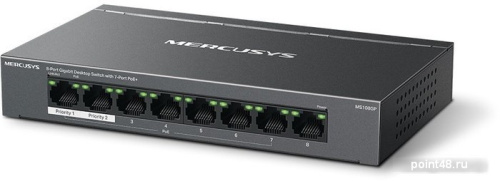 Купить Неуправляемый коммутатор Mercusys MS108GP в Липецке фото 2