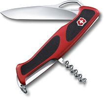 Купить Нож перочинный Victorinox RangerGrip 63 (0.9523.MC) 130мм 5функций красный/черный карт.коробка в Липецке