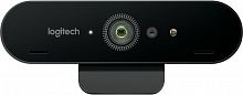 Купить Камера Web Logitech Webcam BRIO 960-001106 черный USB3.0 с микрофоном в Липецке