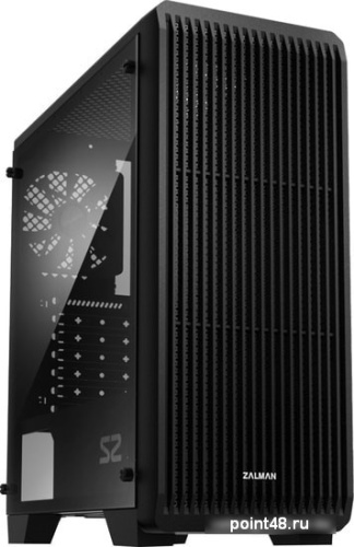 Корпус Zalman S2 черный без БП ATX 2x120mm 2xUSB2.0 1xUSB3.0 audio bott PSU