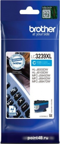 Купить Картридж струйный Brother LC3239XLC голубой (5000стр.) для Brother HL-J6000DW/MFC-J5945DW в Липецке фото 2