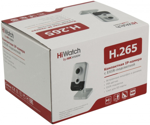 Купить Камера видеонаблюдения IP HiWatch Pro IPC-C042-G0 (2.8mm) 2.8-2.8мм цв. корп.:белый/черный в Липецке фото 2