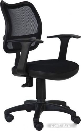 Кресло Бюрократ CH-797AXSN/26-28 спинка сетка черный сиденье черный 26-28 ткань крестовина пластиковая фото 3