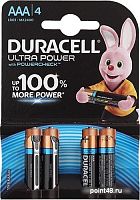 Купить Батарея Duracell Ultra Power LR03-4BL MX2400 AAA (4шт) в Липецке