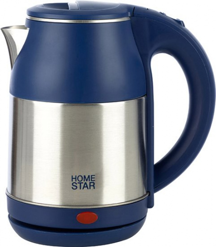 Купить Чайник HOMESTAR HS-1034 (1,8 л) стальной, синий в Липецке фото 2