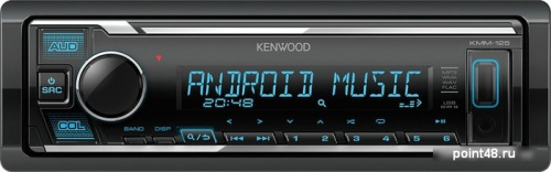 Автомагнитола Kenwood KMM-125 1DIN 4x50Вт в Липецке от магазина Point48