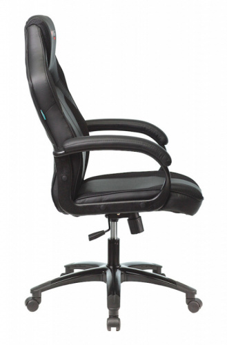 Кресло игровое Бюрократ VIKING 2 AERO BLACK EDITION черный искусственная кожа фото 3