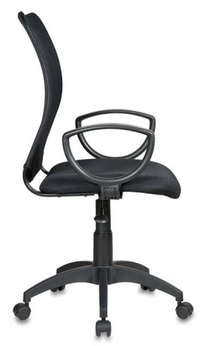 Кресло оператора Бюрократ CH-599AXSN/TW-11 спинка сетка черная, сиденье ткань черная фото 3