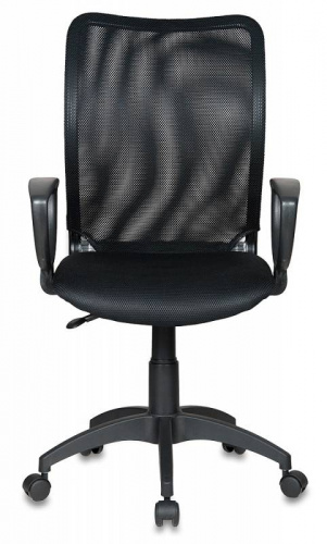 Кресло оператора Бюрократ CH-599AXSN/TW-11 спинка сетка черная, сиденье ткань черная фото 2