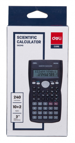 Купить Калькулятор научный Deli ED82MS темно-синий 10+2-разр. в Липецке фото 7