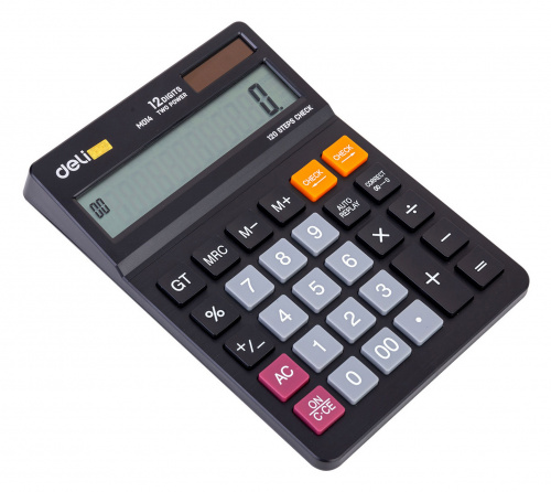 Купить Калькулятор настольный Deli EM01420 черный 12-разр. в Липецке фото 3