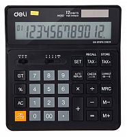 Купить Калькулятор бухгалтерский Deli EM01020 черный 12-разр. в Липецке