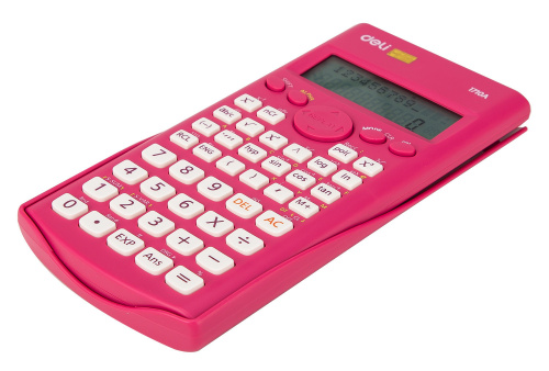 Купить Калькулятор научный Deli E1710A/RED красный 10+2-разр. в Липецке фото 3