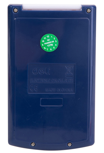 Купить Калькулятор карманный Deli E39217/BLUE синий 8-разр. в Липецке фото 5
