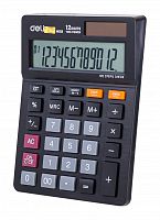 Купить Калькулятор настольный Deli EM01320 черный 12-разр. в Липецке