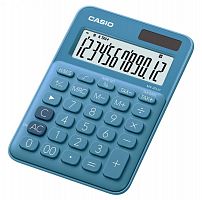 Купить Калькулятор настольный Casio MS-20UC-BU-S-EC синий 12-разр. в Липецке