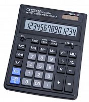 Купить Калькулятор настольный Citizen SDC-554S, 14 разрядов, двойное питание, 153*199*31мм, черный в Липецке