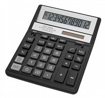Купить Калькулятор настольный Citizen SDC-888XBK, 12 разрядов, двойное питание, 158*203*31мм, черный в Липецке