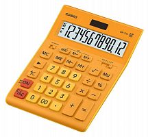 Купить Калькулятор настольный Casio GR-12C-RG оранжевый 12-разр. в Липецке