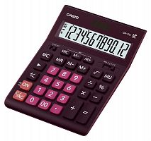 Купить Калькулятор настольный Casio GR-12C-WR бордовый 12-разр. в Липецке