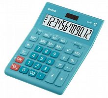 Купить Калькулятор настольный Casio GR-12C-LB голубой 12-разр. в Липецке