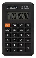 Купить Калькулятор карманный Citizen LC-310NR, 8 разрядов, питание от батарейки, 69*114*14мм, черный в Липецке