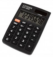 Купить Калькулятор карманный Citizen SLD-100NR, 8 разрядов, двойное питание, 58*88*10мм, черный в Липецке
