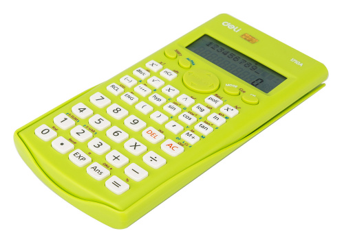 Купить Калькулятор научный Deli E1710A/GRN зеленый 10+2-разр. в Липецке фото 3