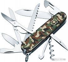 Купить Нож перочинный Victorinox Huntsman (1.3713.94) 91мм 15функций камуфляж карт.коробка в Липецке