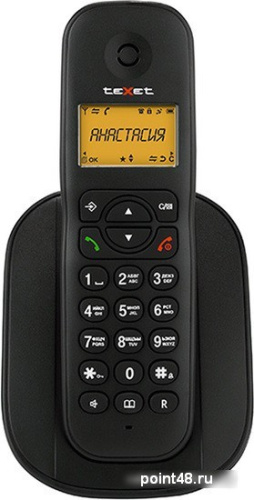 Купить Радиотелефон TeXet TX-D4505A (черный) в Липецке