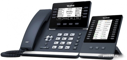 Купить Телефон SIP Yealink SIP-T53W черный (упак.:1шт) в Липецке фото 3