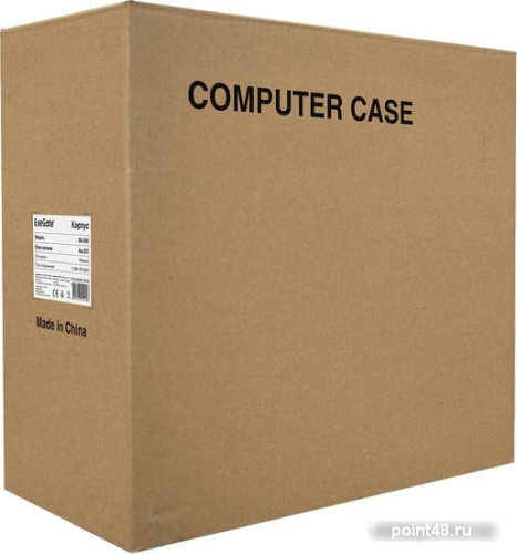 Корпус Exegate EX286426RUS   Minitower   BA-309-450W-8 (mATX, БП AA450 с вент. 8см, 2*USB, HD аудио, черный) фото 3
