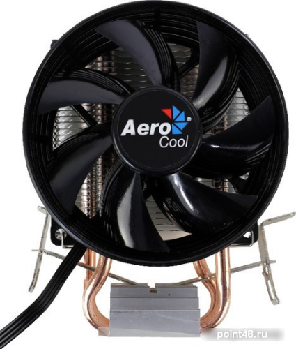 Устройство охлаждения(кулер) Aerocool Verkho 2 Soc-FM2+/AM2+/AM3+/AM4/1150/1151/1155/ 4-pin 15-25dB Al+Cu 110W 307gr Ret