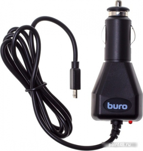 Автомобильное зар./устр. Buro XCJ-048-EM-2A 2A универсальное кабель microUSB черный в Липецке