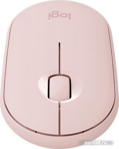 Купить Мышь Logitech Pebble M350 розовый оптическая (1000dpi) silent беспроводная BT USB для ноутбука (3but) в Липецке фото 3