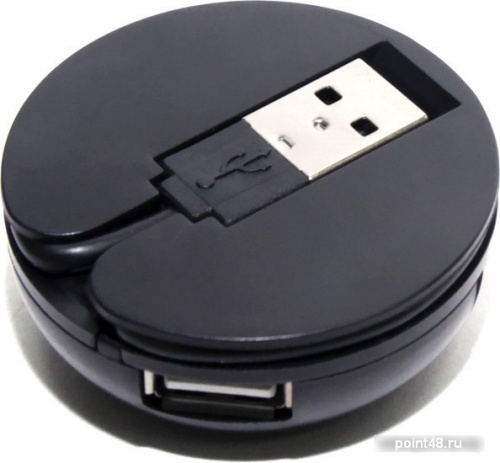 Разветвитель 5BITES HB24-200BK 4*USB2.0 / USB PLUG / BLACK фото 3