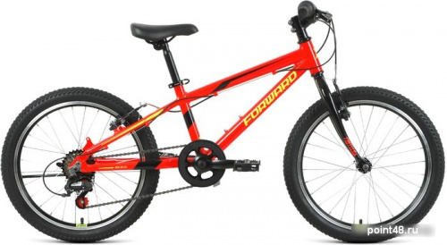 Купить Детский велосипед Forward Rise 20 2.0 2022 (красный/ярко-желтый) в Липецке на заказ