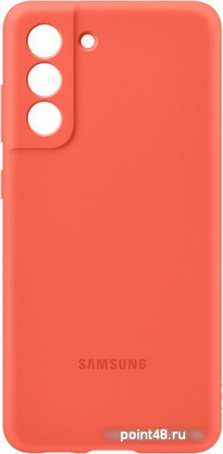 Чехол (клип-кейс) Samsung для Samsung Galaxy S21 FE Silicone Cover розовый (EF-PG990TPEGRU) в Липецке