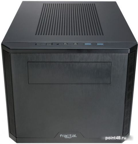 Корпус Fractal Design Core 500 черный w/o PSU miniITX 1x120mm 2xUSB3.0 audio фото 3