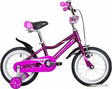 Купить Детский велосипед Novatrack Novara 14 2022 145ANOVARA.VL22 (фиолетовый) в Липецке
