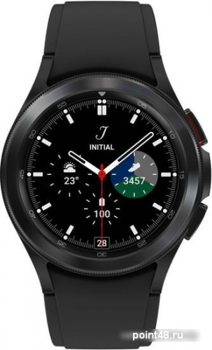 Смарт-часы Samsung Galaxy Watch 4 Classic 1.2 Super AMOLED черный (SM-R880NZKACIS) в Липецке фото 2